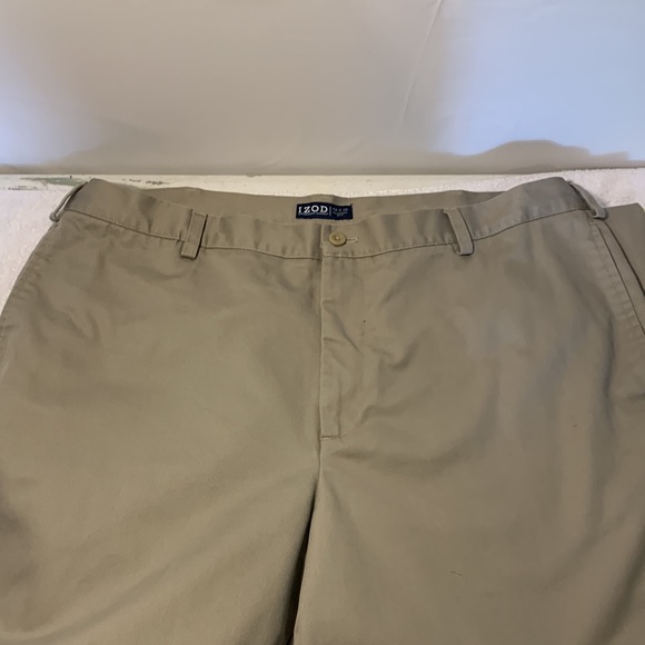 Izod Pants Mens Izod Khakis Pants Slacks Chinos 42x32 Classic Fit